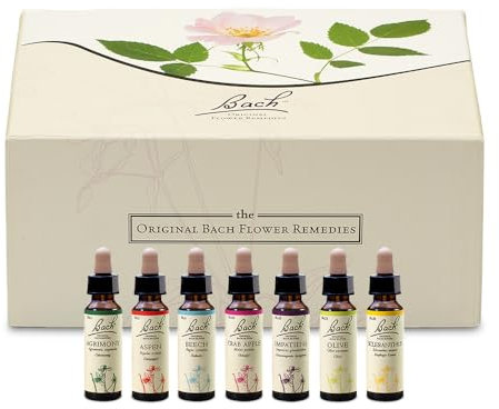 Original Bachblüten Tropfen Box: Alle 38 Bach-Blüten Essenzen + 2x RESCURA Rescue Tropfen, 40x10ml