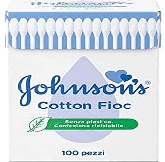 Johnson's - Bastoncillos algodón, 100 unidades