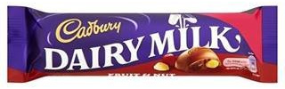 Cadbury Dairy Milk Fruit & Nut 49G x Case of 48