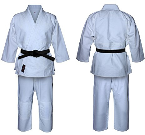 V-sports Costume de judo blanchi uniforme de judo, costumes de judo pour enfants, kimono de judo pour adulte.