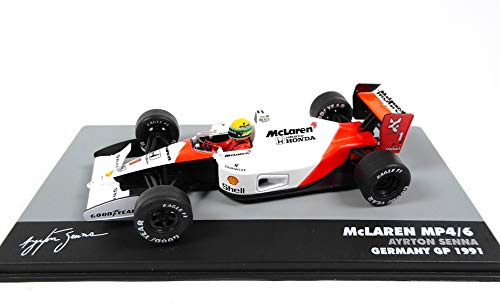 OPO 10 Ayrton Senna McLaren MP4/6#1 – Weltmeister – Formel 1 1991 – 1:43 Altaya (714)