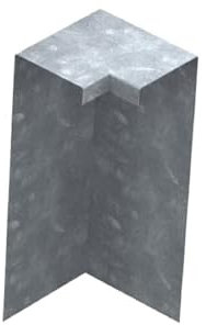 Green-Split Coin intérieur pour clôture Escargot 90degrees | Anti limace