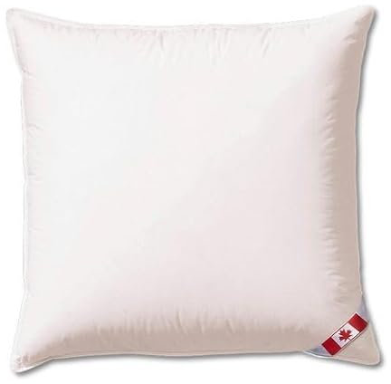 Daunenkopfkissen „3 Kammer Kopfkissen Canada“, 90% Daunen, KÜNSEMÜLLER, 80x80 cm, Außen soft, Innen gute Stützwirkung