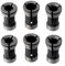 Professional Grade Router Bit Collet Chuck 6 Piece Set Compatible with Multiple Milling Machines