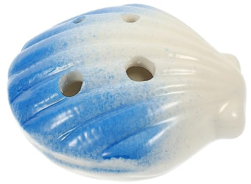 Kisangel 6löcher Schnecke Okarina Mit Löchern Tragbares Musikinstrument Für Anfänger Keramik Okarina Spielzeug Für Junge Mädchen
