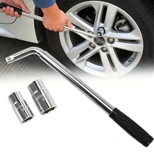 WHLXQ Llave multiplicadora de torsión, Extractor de Tuercas, Herramienta para Reparar Ruedas de Coche, Compatible con Skoda KAMIQ