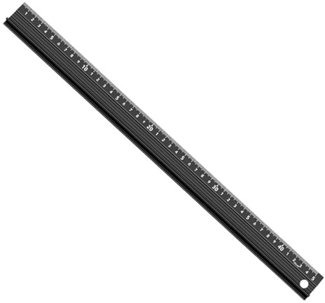 Regla de corte tipo L, seguridad para manualidades, con escala clara, herramienta de dibujo de medida lineal para cortar, seguridad tipo L, con escala clara