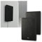 Dynavox WS-502 Flatpanel Speaker,Paar, ultraflache 2-Wege Wandlautsprecher, Surround-Box für Heimkino, schwarz