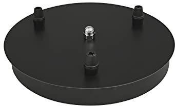 LEDVANCE Vintage Edition 1906, Canopy schwarz, Halterung Vintage 1906 Pendulum Leuchten, Aluminium Gehäuse