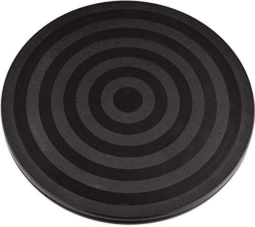 Hexint Support pivotant à 360 ° multi-usage avec roulements à billes en acier pour TV, écran d'ordinateur, ordinateur portable, haut-parleurs, poterie, sculpture, artisanat (20,3 cm)