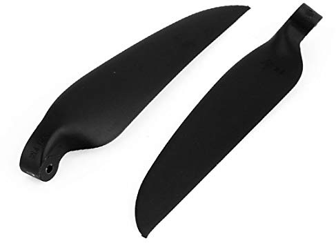 New Lon0167 Pair RC Featured Glider Plane Black reliable efficacy Plastic Folding Propeller Vanes 229mmx153mm(id:e71 d2 79 ce1)