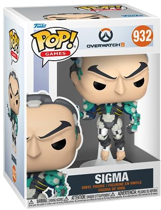 Funko Pop! Spel: OverWatch 2 Sigma - Overwatch - Samlarobjekt vinylfigur - Presentidé - Officiella varor - Leksaker för barn och vuxna - TV-spelsfans - Modellfigur för samlare och display