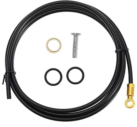 Create idea 1 Set Bicycle Five Wire Brake Oil Pipe Set Compatible with Shimano Deore SLX XT XTR Bicycle Hydraulic Disc Brake Hose Kit Bike Accessories