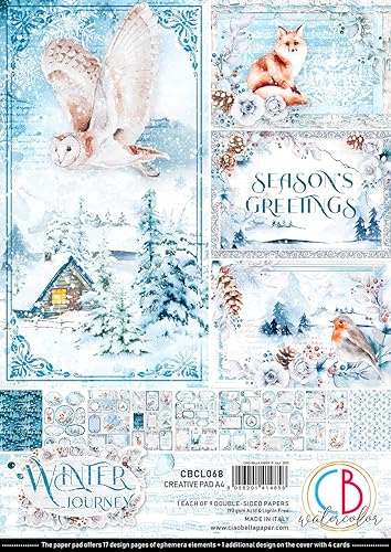 Papier-Set Winter Journey