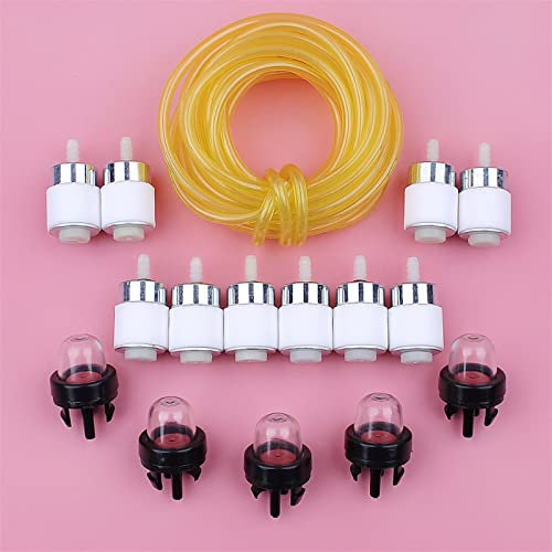JINFOLI Kit Lampadina Primer for Tubo Flessibile del Filtro del Carburante Bolens BL410 BL150 BL250 BL100 Pezzo di Ricambio del Motore del decespugliatore for motozappa Strumenti per seghe a Catena