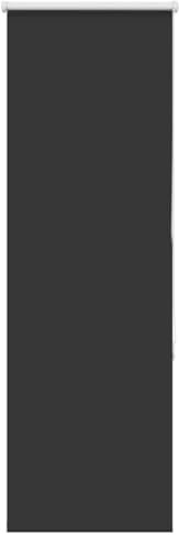 vidaXL Verdunkelungsrollo Schwarz 40x175 cm Stoffbreite 35,7 cm, Rollo, Klemmfix, Thermorollo, Verdunklungsrollo, Klemmrollo, Fensterrollo