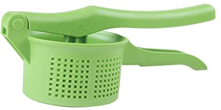 PRETYZOOM Manual Potato Ricer and Presser for Mashed Potatoes Plastic Green Multifunctional Kitchen Gadget for Home Cooking and Vegetable Preparation