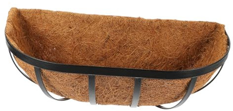 BEBEMOKO Cesto Appeso Per Piante Da Esterno Vaso Da Fiore Rattan Naturale Decorazione Per e Balconi Di Stile Unico Per Piante Verdi e Fiori