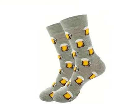 Biersocken Herren Damen - Lustige bayrische Oktoberfest Socken Bier Motiv
