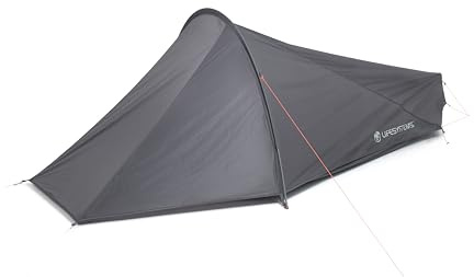 Lifesystems Solo Peak - Tienda de campaña Ultraligera, 3000 mm de Altura, para Todas Las Estaciones, 1 Hombre, para Embalaje rápido, Ciclismo, Campamento Salvaje, Senderismo y Eventos