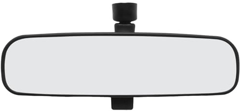 Ollanoos 4982463 Rückspiegel Auto-Innenspiegel Glas Spiegel, Ersatz für Ford Fiesta MK5 2003-2008, Ersatz für Ford Focus MK1 1998-2005, Ersetzt 1070225 4027219