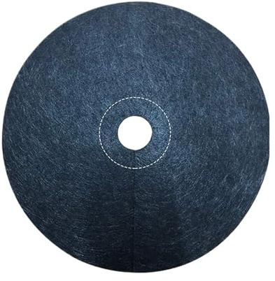 XUWEWI Unkrautbekämpfungsmembran 20 Stück Vlies-Baummulchring, abbaubare Baumschutzmatte, Wiederverwendbare Baum-Unkrautbarriere zur Unkrautbekämpfung, Wurzelschutz(10PCS 62cm)