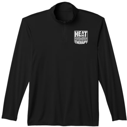 Sauna I Heat Therapy I Sauna Goer Relaxation Spa Sauna Performance Quarter-Zip Top
