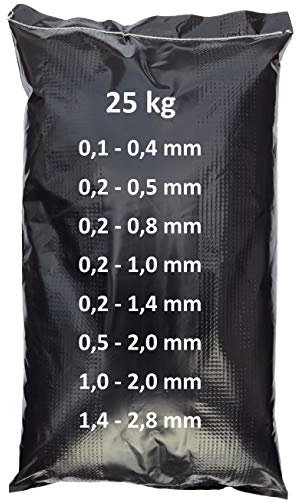 25 kg Strahlmittel Strahlgut Kupfersilikatschlacke (0,2-1,0 mm)