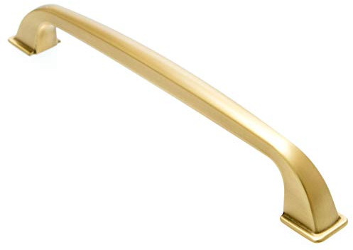Möbelgriff BA 160 mm Schrankgriff gold Türgriff messing glänzend Küchengriff *665