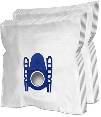 10 Staubsaugerbeutel passend für Siemens VS 06 Serie - VS06A110, VS06A111, VS06A211, VS06A212, VS06B112A Staubsauger - mit Hygieneverschluss - inkl. Filter - kompatibel zu Swirl S62, S67, S68, S73