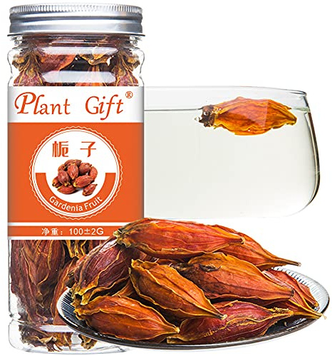 Plant Gift Gardenia Fruit 100G/3.52oz Té de hierbas chino Gardenia Amarillo Jasminoides, Ellis fructus, Zhizi Hua