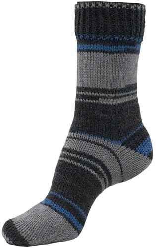 Sockenwolle 6fach -Kartopu Strumpfwolle 150gr Knaul – 6fädiges Strumpfgarn in grosser Farbauswahl - 375m-Lauflänge – Ökotexzertifiziert Made in Europe - Farbe (7003)