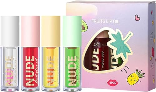 Pheromone-Infused Arousal Gloss, Veliria Lip Gloss, Veliria Pheromone Lip Gloss, Pheromone Lip Gloss, Veliria Plumping Glass Finish Lip Gloss, Lip Oil Light Lipgloss Set (MIX 4PC)