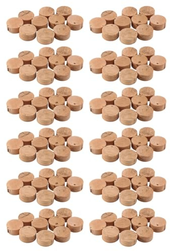 Janasiba 100 Stücke Wasser Schlüssel Wasser Schlüssel Spit Ventil Kork Pad für Trompete Posaune Reparatur Zubehör Durchmesser 9 mm Dicke 4 mm