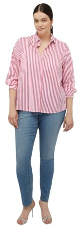 Fiorella Rubino: Skinny push-up jeans ljus – blå höst vinter 24, Ljusblå, 42 plus size