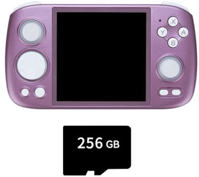 RG Cube Handheld Game Console 256G Card with 8000+Games,, 3.95-inch IPS Screen Android Arcade Unisoc T820 Processor Arcade Gaming Console, 8+128G Video Game Player