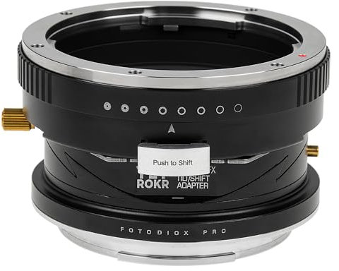 Fotodiox TLT ROKR - Tilt/Shift Adapter for Pentax 645 Auto Focus Lenses to be Compatible with Fuji G Cameras