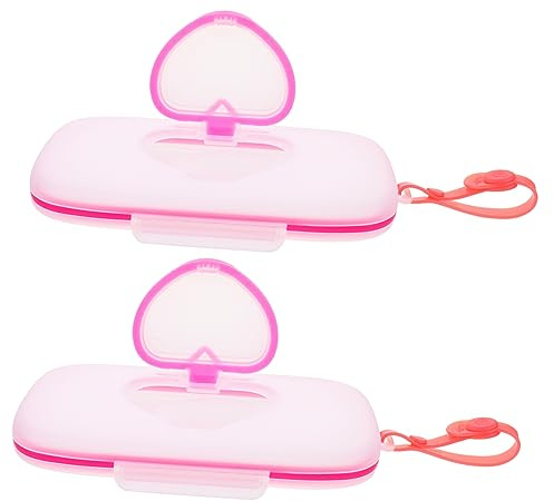 JOINPAYA Tragbare Feuchttücherbox Pp Mit Silikondichtung Einhandöffnung Für Kinderwagen Und Wickeltasche Wiederverwendbare Feuchttüchertasche