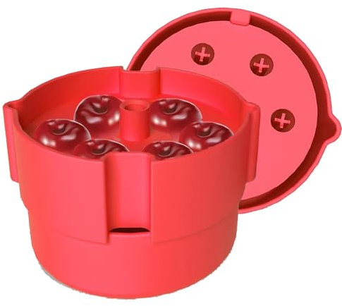 Kitchen Cherry Jam Multi Pitter Tool - Quick Cherry Pitter Portable Design, Save Time & Space Making Jam | Multiple Cherry Pit Remover, Easy Clean Cherry Corer Multi-Functional Fruit Corer for Kitchen
