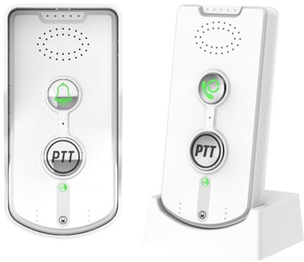 Yominerr Campanello Wireless da Comodino per Anziani - Smart Interfono Wireless per Emergenze A Casa -