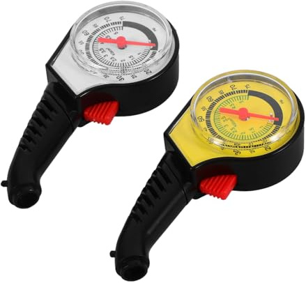 Cabilock 4Pcs Car Tire Pressure Gauge High Tester Tool for Vehicle Compatibility Prevents Blowouts Enhances Safety Easy to Use Compact Automobile Tire Pressure Tester