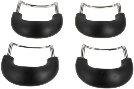 MOLUCKFU 4 Asas Laterales para Ollas de Acero Inoxidable Repuesto de Asa de Olla Resistente al Calor Accesorios para Cocina Agarres Ergonómicos y Prácticos