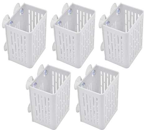Soporte para Plantas de Acuario | Juego de 5 Decorativos Flotantes - de Cultivo Acuapónico para Pecera | para Criadores De Pothos Y Flor De Narciso, para Cultivo Y Plantación
