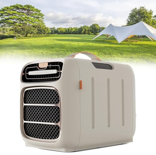 DHMYYXGS Condizionatore Dc Portatile,Raffreddamento Rapido Deumidificatore, Climatizzatore a Bassa Potenza 500w,Silenzioso Inverter Adatto per Camper,Pesca Piccoli Ambienti Onlycooling