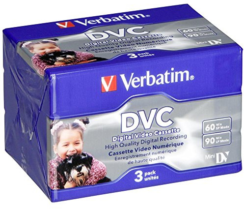 Verbatim - 47651 - Mini DV - Pack de 3-60 mn