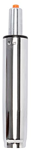 Duhome Gasdruckfeder Bürostuhl Ersatzteile, 270mm - 355mm Gasfeder Höhenverstellbar Gasdruckdämpfer Zylinder Belastbar bis 180 kg für Hocker Drehstuhl Schreibtischstuhl, Chrom