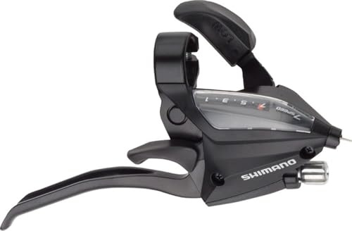 Shimano EF500 7-Speed Right Brake/Shift Lever, Black, Model: 586259