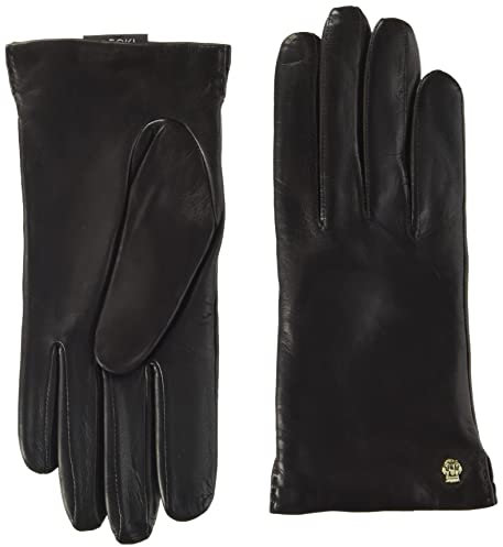 Roeckl Damen Odessa Lederhandschuhe, Mocca, 7