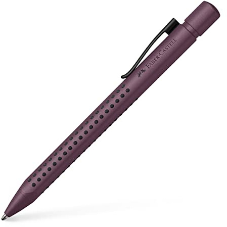 Faber-Castell 144146 - Kugelschreiber Grip Edition XB, berry, 1 Stück, Schreibfarbe blau