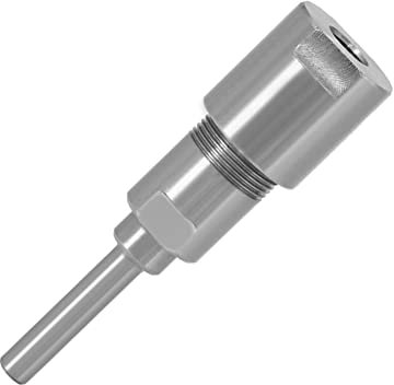KKnoon 6 mm bis 6 mm Schaftfräser Verlängerungsstange Spannzange Graviermaschine Verlängerungsfräser für Holz